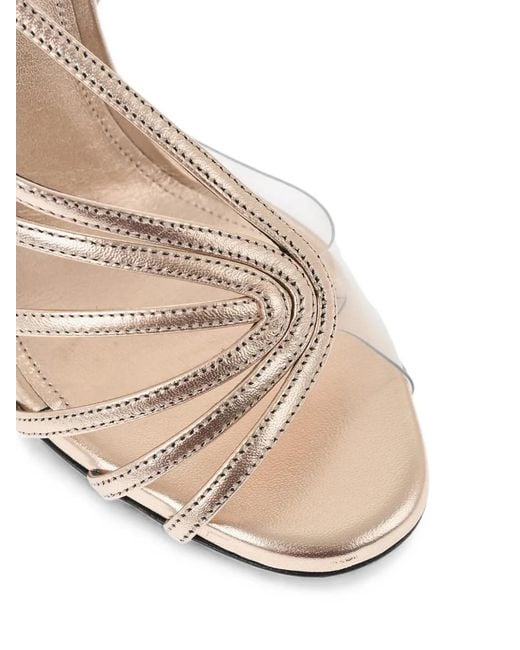 ALEVI White Benny Leather Sandals