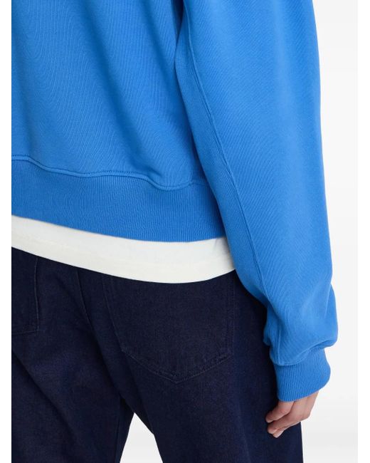 Felpa Con Cappuccio E Logo di J.W. Anderson in Blue