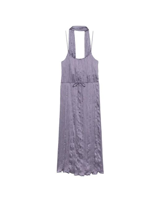 Posse Purple Robe-Nuisette Esme À Effet Froissé