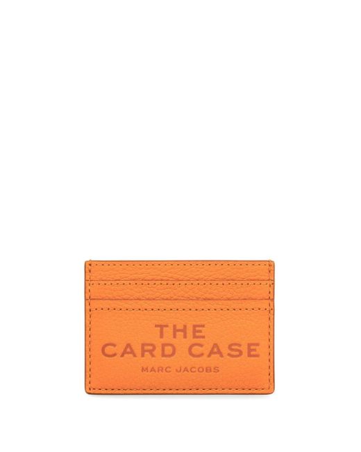 Portacarte con logo di Marc Jacobs in Orange