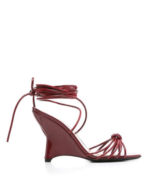 Philosophy Di Lorenzo Serafini Pink 100Mm Wedge Sandals