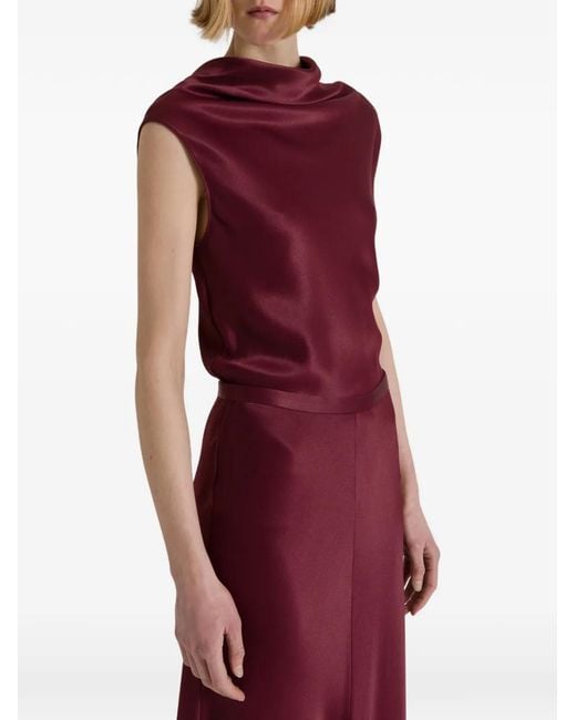 Gonna Lunga di Alberta Ferretti in Purple
