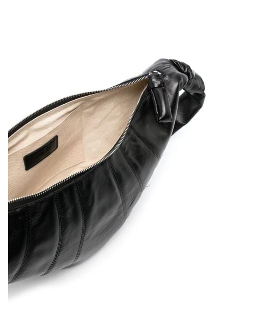 メンズ Lemaire クロワッサン メッセンジャーバッグ M Black