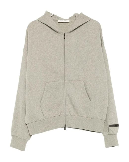 Fear Of God Natural Logo Appliqué Hoodie for men