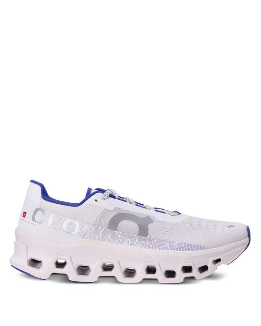 On Shoes Cloudmonster Sneakers in het White voor heren