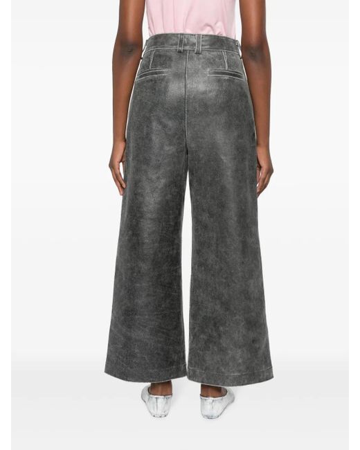 VAQUERA Broek Met Wijde Pijpen in het Gray