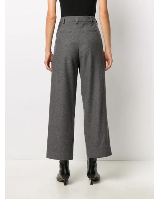 Jejia Gray Klassische Cropped-Hose