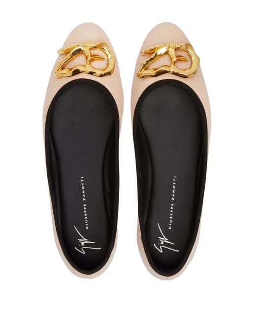 Ballerine Amur di Giuseppe Zanotti in Pink