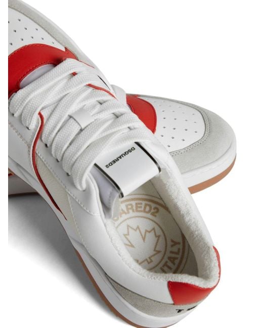 DSquared² Sneakers mit Logo-Stickerei in White für Herren