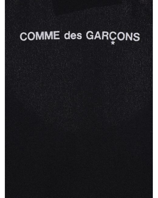 Comme des Garçons Black Jersey Tank Top