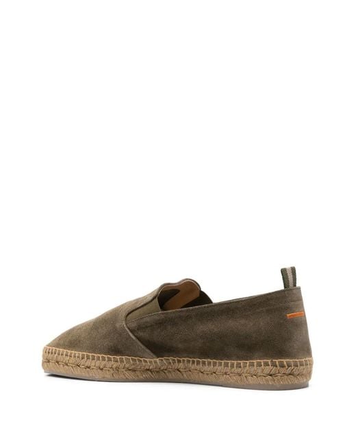 Castaner Brown Suede Espadrilles for men