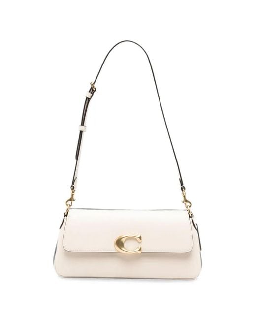 COACH Natural Jet Logo-Plaque Cross Body Bag