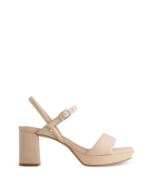 Bernardo Natural Canto Leather Sandals