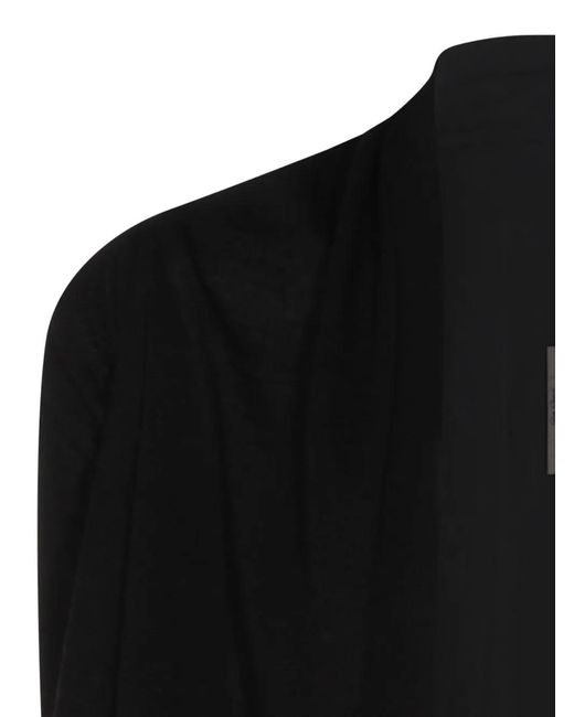 Rick Owens Black Knit Cardigan