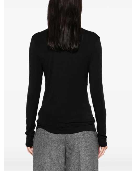Marc O' Polo Black Turtleneck Long-Sleeve Jersey