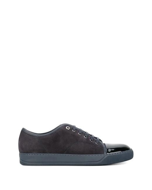Toe-Capped Sneakers di Lanvin in Blue da Uomo