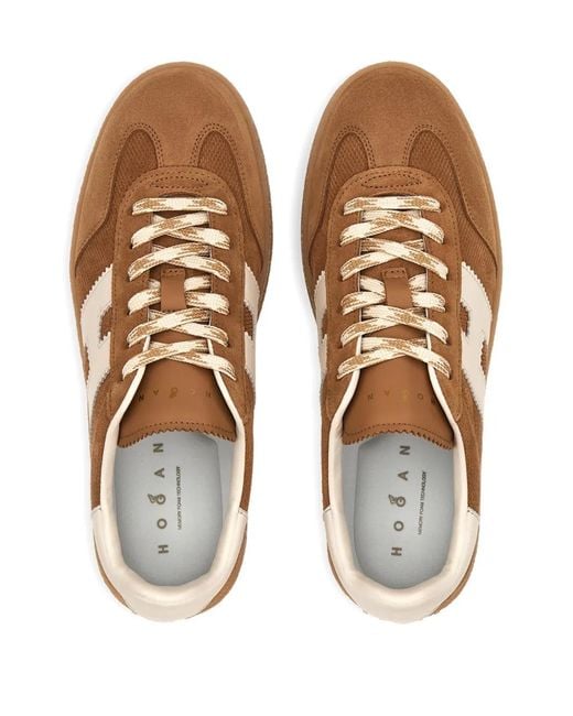 Sneakers H698 Con Suola Rialzatalaform di Hogan in Brown