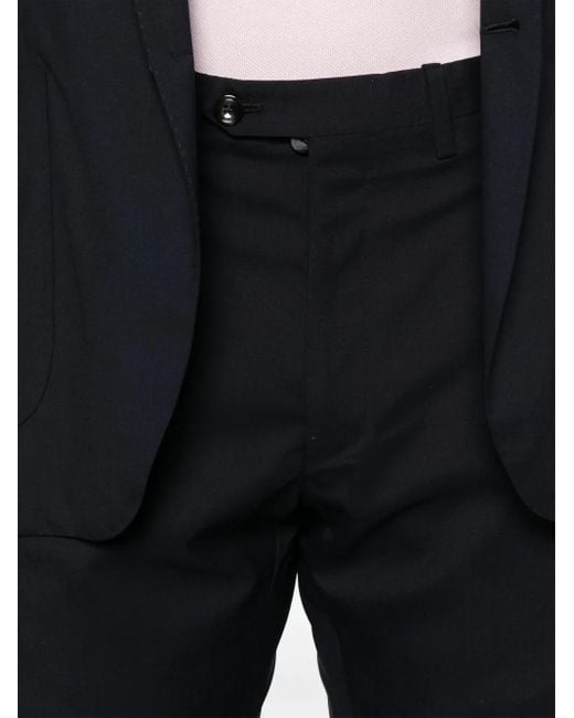Kiton Blue Single-Breasted Suit for men