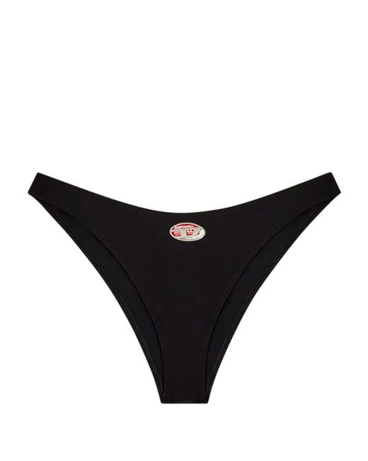 DIESEL Black Bunchy-Utlt Bikini Bottoms