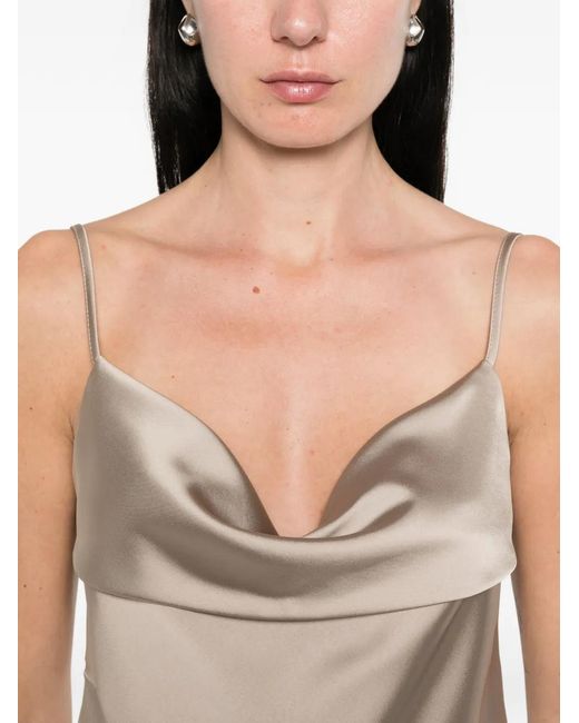 Imperial Natural Cowl-Neck Top