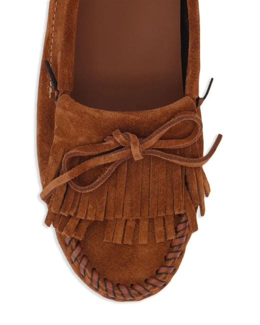 Paris Texas Brown Flat Shoes