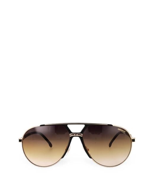 Carrera Metallic Pilot-Frame Sunglasses for men