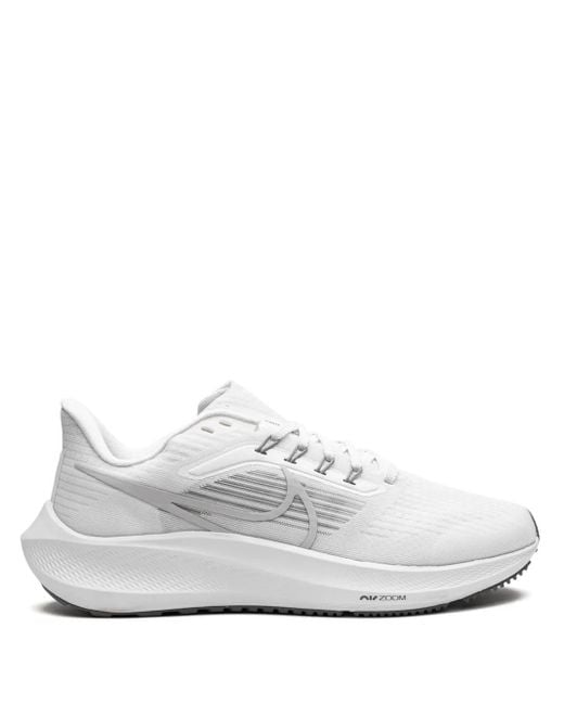 Nike White Pegasus 39 Low-Top Sneakers