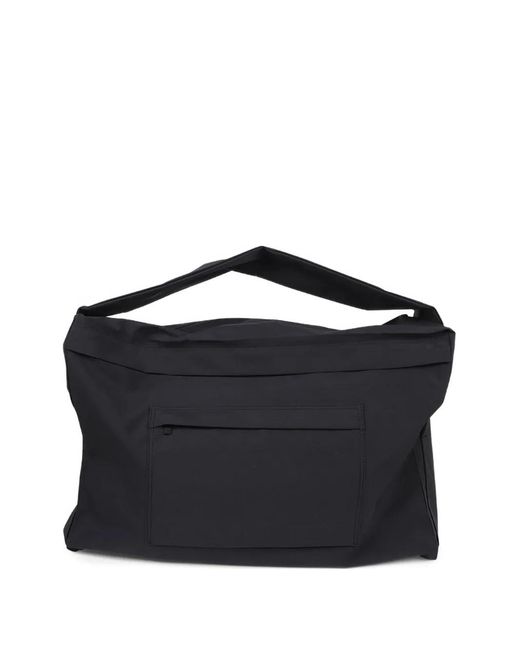 Homme Plissé Issey Miyake Black Zip-Fastening Tote Bag for men
