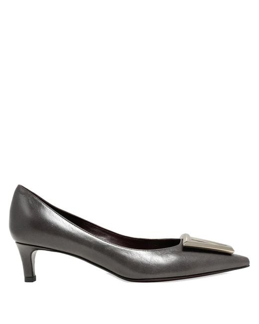 Roberto Festa Gray Moon Tone Accessory Pumps