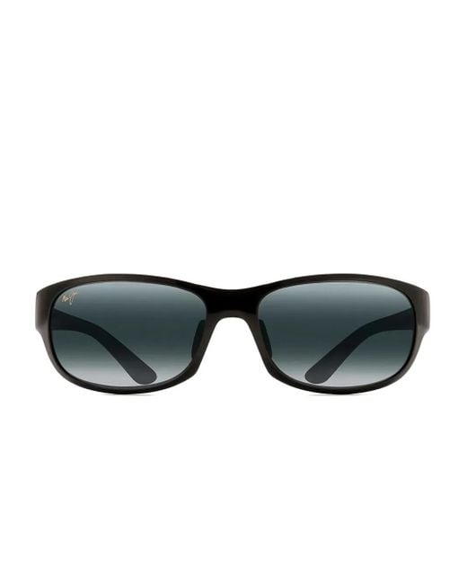 Lunettes De Soleil Twin Falls À Monture Rectangulaire Maui Jim pour homme en coloris Black