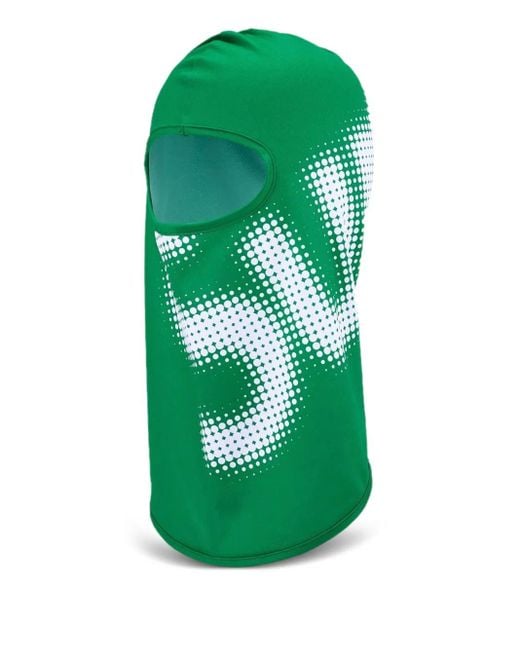 Passamontagna Halftone di Supreme in Green da Uomo