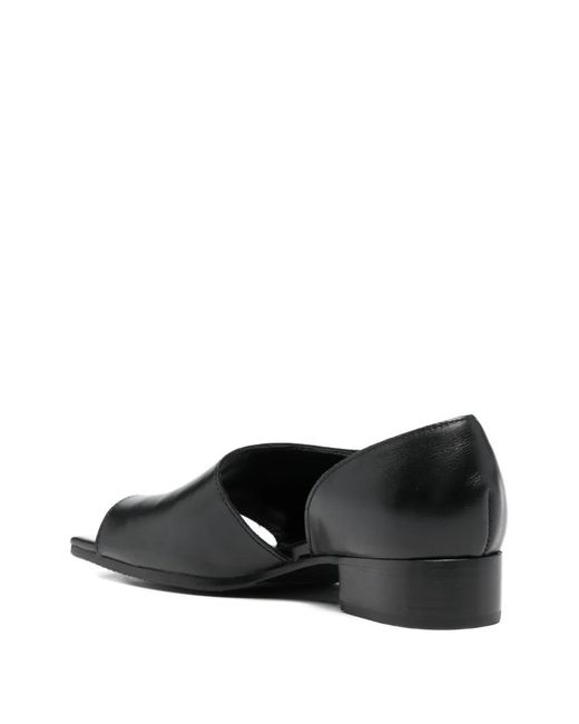 Junya Watanabe Black Open-Toe Sandals