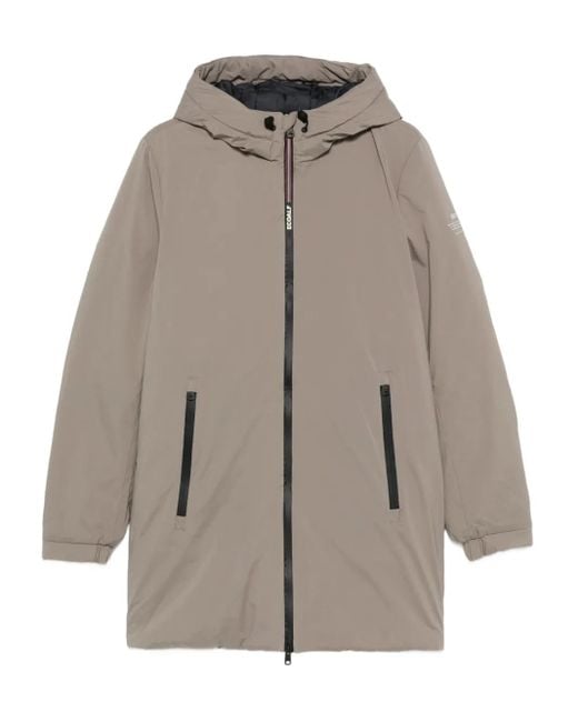 Veste Zippée À Capuche Ecoalf pour homme en coloris Gray