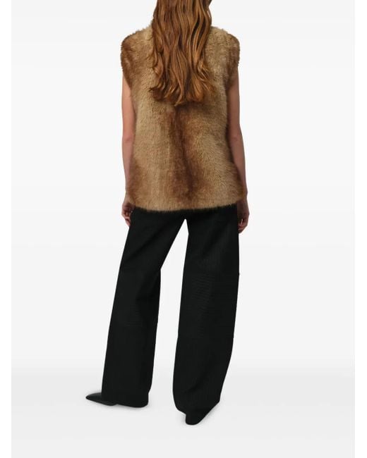 Apparis Brown Laila Sleeveless Vest