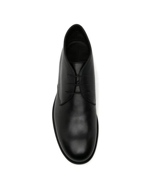The Row Black Pascal Boots for men