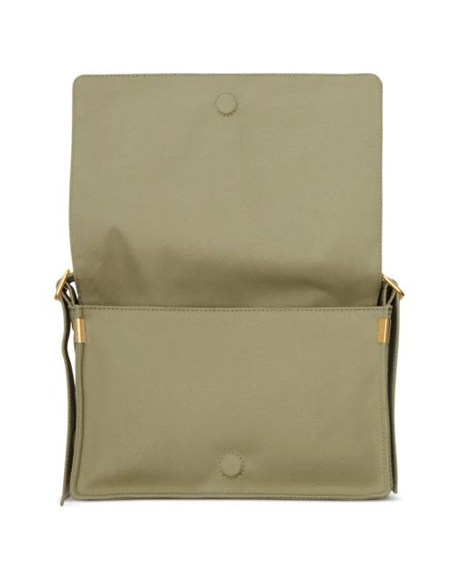 Burberry Green Trench Gabardine Crossbody Bag for men