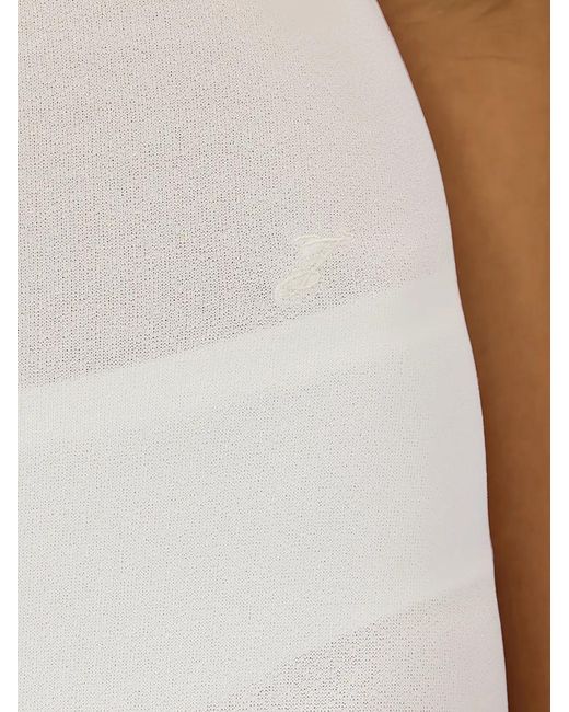 Jacquemus White The Bolero Column Dress