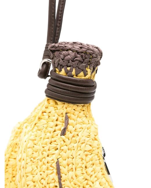 Simon Miller Metallic Banana Bunch Clutch Bag