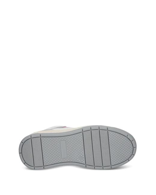 Filling Pieces White Cruiser Stride Perforated Mesh Panel Sneakers
