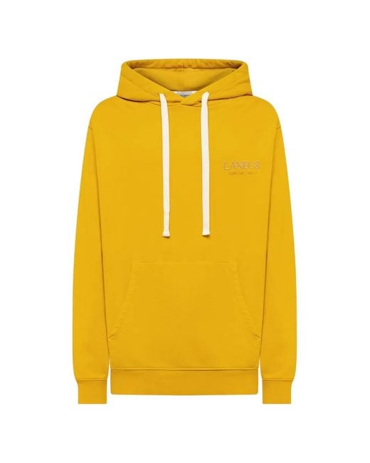 Sudadera Estampada Con Capucha Laneus de hombre de color Yellow