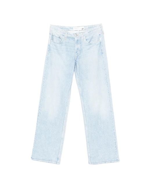 Rag & Bone Blue Miramar Cottn Jeans
