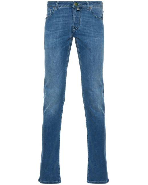 Jacob Cohen Nick Slim-fit Jeans in het Blue voor heren