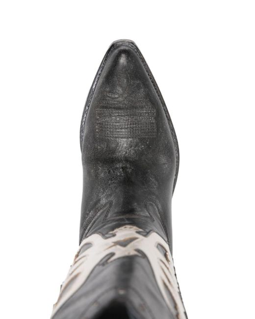 Golden Goose Deluxe Brand Black X Suki Waterhouse Knee-high Western Boots
