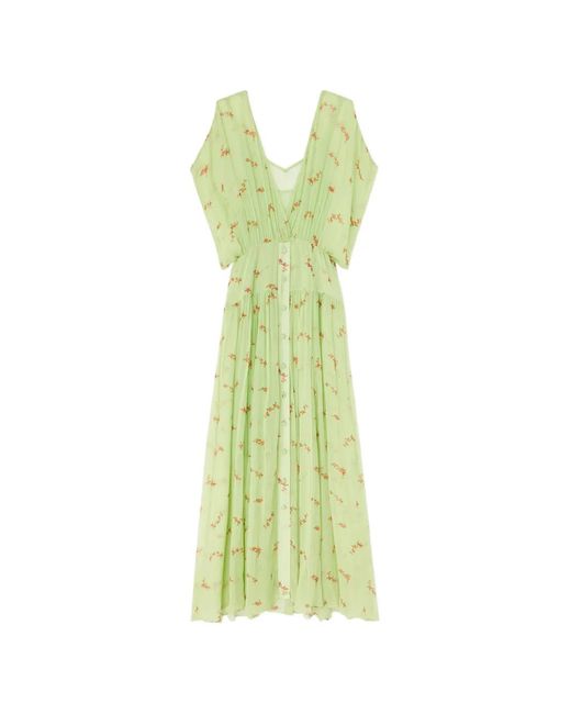 Ganni Green Dress