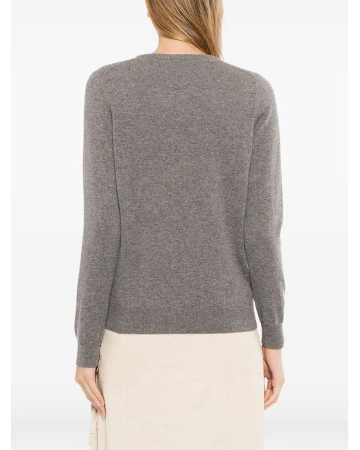 N.Peal Cashmere Gray Olivia Cardigan