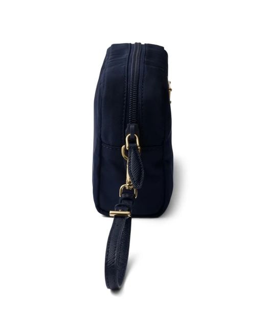 Prada Blue Small Re-Nylon Pouch