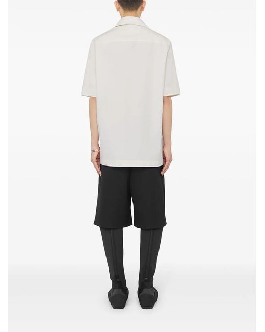 Jil Sander White Layered Button-Up Shirt for men