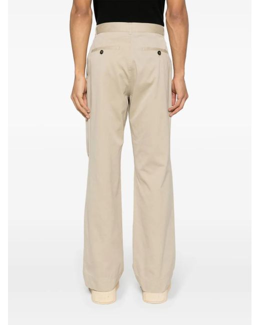 MM6 by Maison Margiela Natural Straight Trouser for men