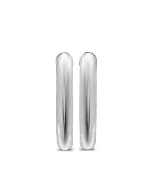 ■David Yurman■スターリングシルバーフープピアス David Yurman Dy Madison® フープピアス スターリングシルバー
