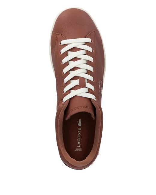 Lacoste Brown Carnaby Sneakers for men